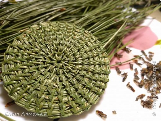 Плетение из хвои Pine Needle Baskets (фото 11)