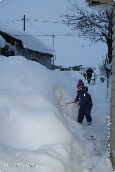 Снеговей и наши сугробы. (фото 30)