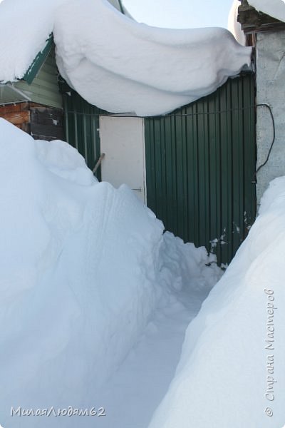 Снеговей и наши сугробы. (фото 36)