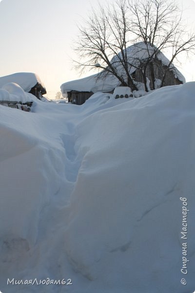 Снеговей и наши сугробы. (фото 42)