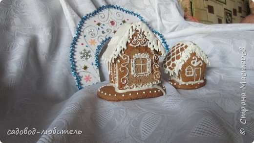 Пряничные домики из имбирного теста к Новому году (фото 2)