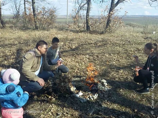 Вот и запустили  мы наши желания в костер в последний день Масленицы (фото 40)