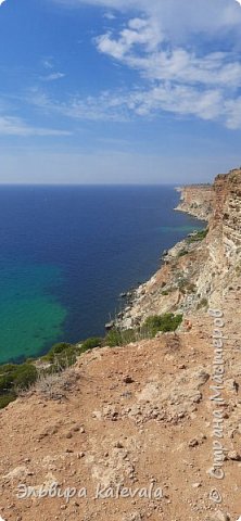 Другой цвет моря с того же Мыса. Цвет воды меняют водоросли. (фото 15)