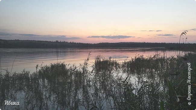 Доброго времени суток, дорогие соседи!
Отдых это всегда замечательно! А если помимо отдыха ещё и интересности есть рядом!
Так это ещё замечательней!
Такой чудесный закат был в день приезда на базу отдыха!
Фото, конечно, не сравнится с закатами Ирины ( https://podjem-tal.ru/user/172967 ), но всё же!
 (фото 1)