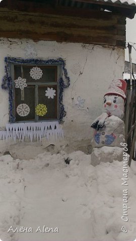 Снова Снеговичок у нас на месте. Делали в прошлый адвент (фото 75)