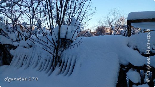 Пока идём , посмотрим на занесённые снегом заборы (фото 11)