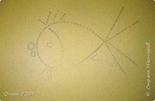 Далее делим детальки - намечаем, где будут отверстия для вышивки. Не забываем, что в "уголке" количество дырочек на одной стороне и количество дырочек на другой стороне будет равным. (фото 3)