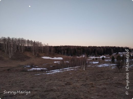 А это накануне поздно вечером бродила я. Луна уже, видите? Уточек видела, но позировать они категорически отказались) (фото 10)