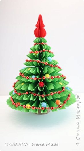 ? Восторг! Ёлка из бумаги  ? Christmas Craft Ideas