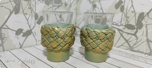Так задекорированы рюмочки. (фото 6)