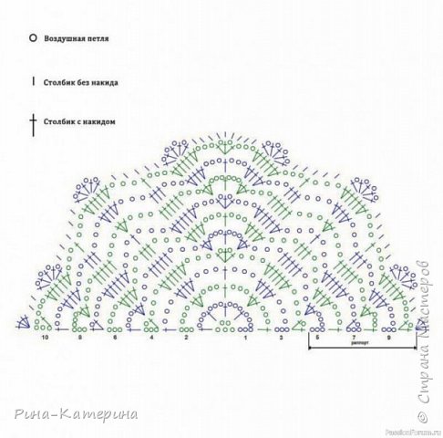 Добавила схему, по которой вязала (фото 4)