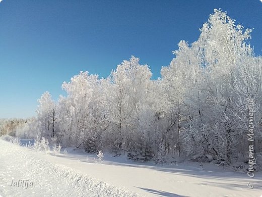 И для сравнения. На днях ездили в деревню. Это картины по дороге домой. (фото 26)