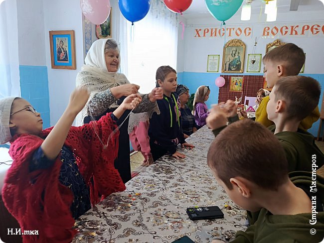 Книжные закладки из пуговиц. Занятие в воскресной школе. (фото 19)