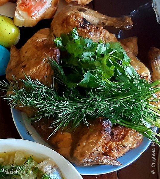 Курочка из духовки. Можно маринад посмотреть здесь https://podjem-tal.ru/node/963847 (фото 10)
