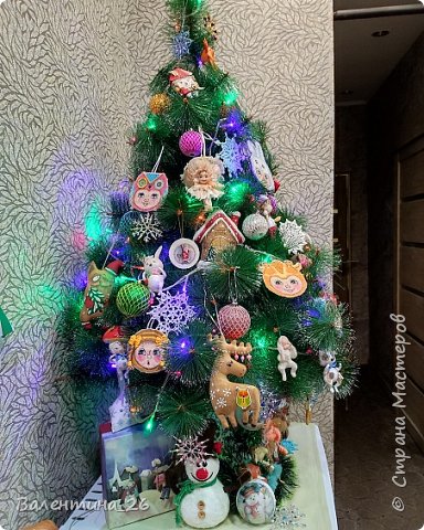 Салфетки и снежинки для Елены плюс ёлочка (фото 49)
