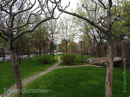 С левой стороны башни находится уютный сквер, где можно прогуляться, пофотографироваться. В этой части мало людей, но здесь также очень красиво. (фото 8)