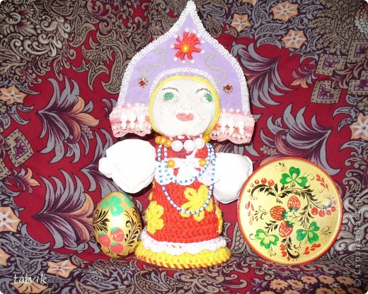 Не могла выбрать какой фон лучше. На этом кажется ярче. (фото 7)