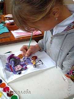 За раскрашиванием Феолины.Кобикова Настя. (фото 4)