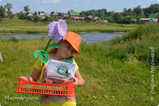 Для транспортировки поделки понадобилось переносное устройство:) (фото 9)