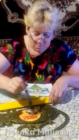 ну вот теперь в животик помещаем распечатку с мышонком (фото 6)