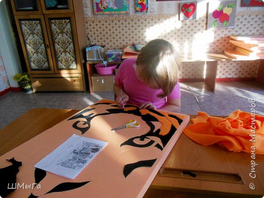 Флис труден в работе, но ориентируемся на конечный результат. (фото 3)