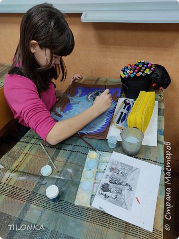 Завершение работы и прорисовка деталей. Котик готов пойти на бал. Ура! (фото 4)