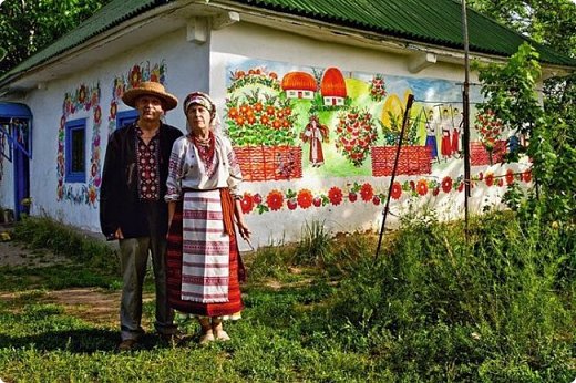 Для сравнения: роспись украинской хаты (фото 3)