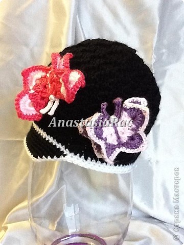 Peak Hat with Butterfly Clips (фото 6)