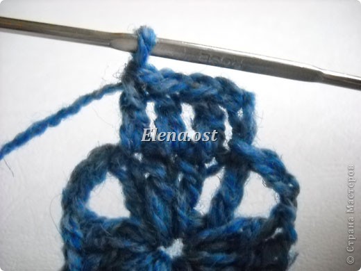 Сапожки вязаные из квадрата "Зимние" (фото 14)