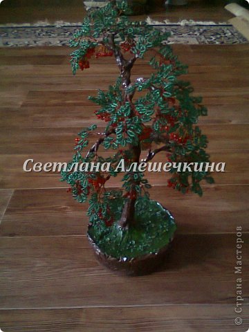 Наши деревья из бисера) (фото 7)