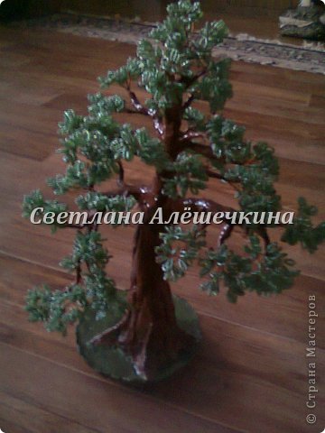 Наши деревья из бисера) (фото 8)