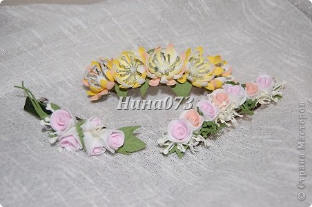 Всем ОГРОМНОЕ ЗДРАСТИ )))) приветики наконец то нашла время выложить свои рукоделки. следалала немного заколочек , а на заглодочку задекупажила шкатулку , чтобы было где хранить эти заколки ))) и бутылек для моющего средства (фото 1)