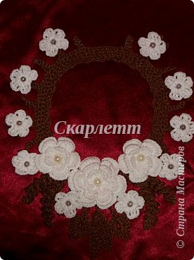 И вновь колье, связанные крючком (Колье №15-21) (фото 7)