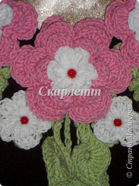 И вновь колье, связанные крючком (Колье №15-21) (фото 17)