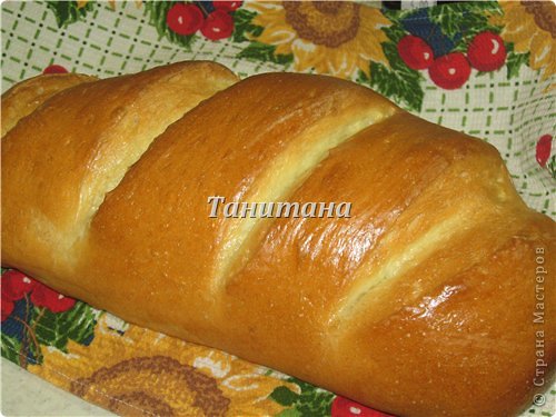 Хлеб на кислом молоке из скороспелого теста.