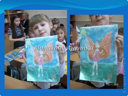 Рисуем "Человека - паука и Winx " фотографии детей. (фото 10)