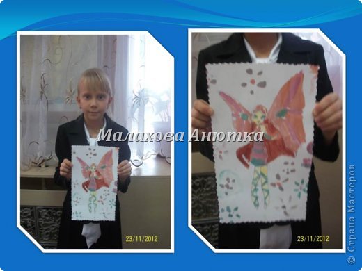 Рисуем "Человека - паука и Winx " фотографии детей. (фото 2)